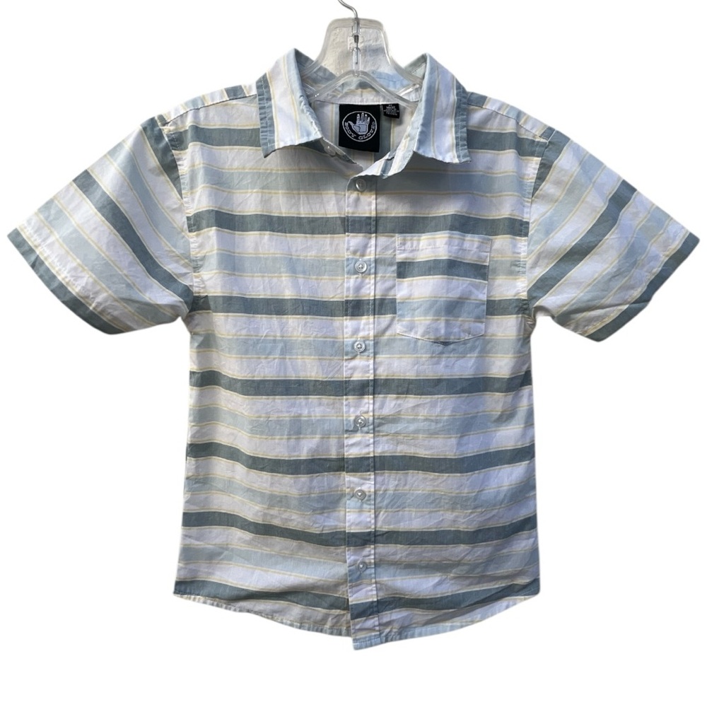 Body Glove‎ Button Boys Button Down Collared Shirt Size M 10/12